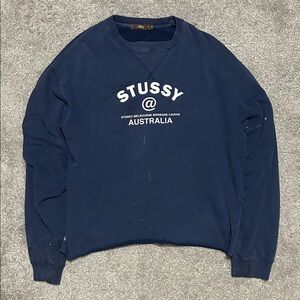 Vintage Distressed Stussy Sweater